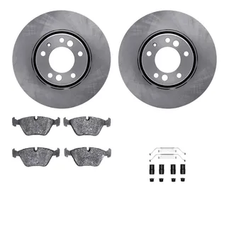 R1 Concepts WFWH1-31022 E- Line Series Brake Rotor W/ Ceramic Brake Pads & Hdw